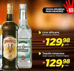 Frangolândia Licor africano Amarula 750ml oferta