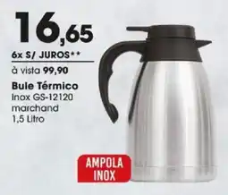 Zaffari Bule Térmico Inox GS-12120 marchand 1,5 Litro oferta