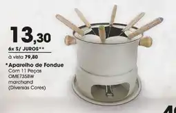 Zaffari Aparelho de Fondue oferta