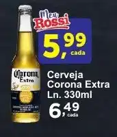 Rossi Supermercado Cerveja Corona Extra Ln. 330ml oferta