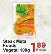 Steak Meta Foods Vegetal 100g