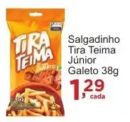 Rossi Supermercado Salgadinho Tira Teima Júnior Galeto 38g oferta