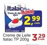 Rossi Supermercado Creme de Leite Italac TP 200g oferta