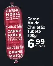 Rossi Supermercado Carne Moída Chuletão Tubete 500g oferta