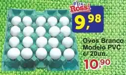 Rossi Supermercado Ovos Branco Modelo PVC c/ 20un oferta