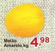 Rossi Supermercado Melão Amarelo kg oferta
