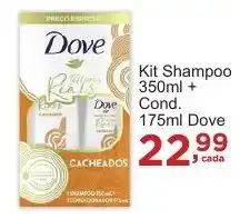 Rossi Supermercado Kit Shampoo 350ml + Cond. 175ml Dove oferta