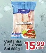 Rossi Supermercado Castanha Filé Costa Sul 500g oferta