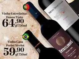 Supermercados Tauste Vinho Entrelinhas Douro Tinto gf 750ml oferta