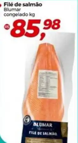 Frangolândia Filé de salmão Blumar congelado kg oferta