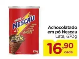 Carrefour Achocolatado em pó Nescau Lata, 670g oferta