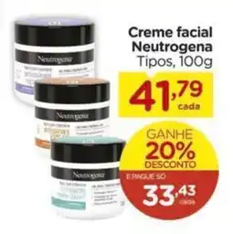 Carrefour Creme facial Neutrogena Tipos, 100g oferta