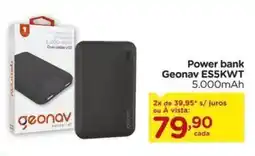 Carrefour Power bank Geonav ES5KWT 5.000mAh oferta