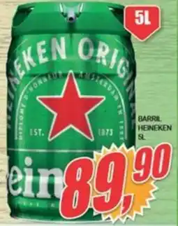 BARRIL HEINEKEN 5L