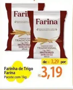 Atacadão Farinha de Trigo Farina Pacote com 1kg oferta