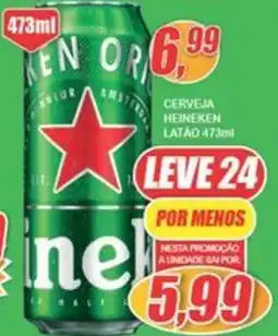 Vianense Supermercados CERVEJA HEINEKEN LATAO 473ml oferta