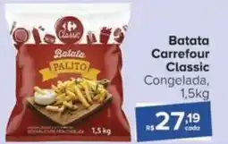 Carrefour Batata Carrefour Classic Congelada, 1,5kg oferta