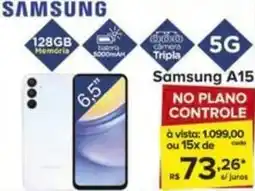 Carrefour SAMSUNG A15 oferta