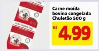 Mercado Extra Carne Moida Bovina Chuletao congelada 500g oferta