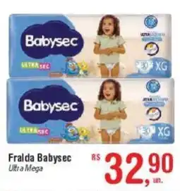 Fort Atacadista Fralda Babysec Ultra Mega oferta