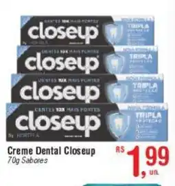 Fort Atacadista Creme Dental Closeup 70g Sabores oferta
