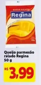 Mercado Extra Queijo Parmesao Ralado Regina 50g oferta