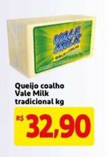 Mercado Extra Queijo coalho Vale Milk tradicional 1kg oferta