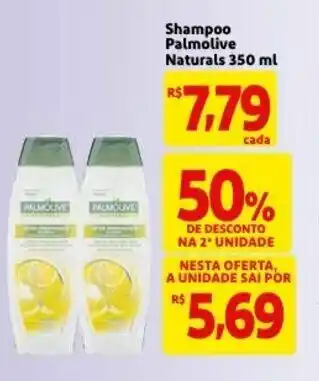 Mercado Extra Shampoo Palmolive Naturals 350ml oferta
