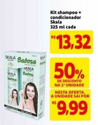 Kit Shampoo + Condicionador Skala 325ml cada