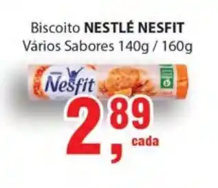 Supermercados Mundial Biscoito Nestle Nesfit 140g 160g oferta