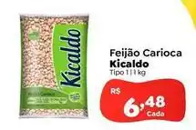 Novo Atacarejo Kicaldo - feijão carioca oferta