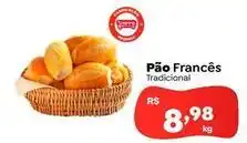 Novo Atacarejo Pão francês oferta
