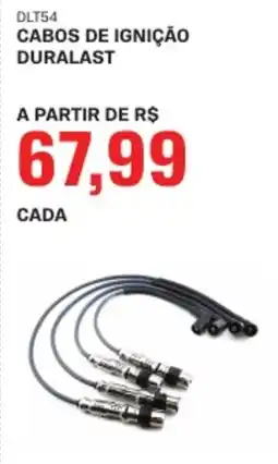 AutoZone CABOS DE IGNIÇÃO DURALAST oferta
