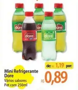 Atacadão Mini Refrigerante Dore Vários sabores Pet com 250ml oferta
