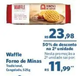 Sam's Club Waffle Forno de Minas Tradicional, Congelado, 525g oferta