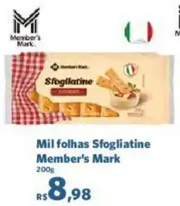 Sam's Club Mil folhas Sfogliatine Member's Mark 200g oferta