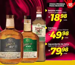 Frangolândia Bebida mista Ypióca guaraná 1 litro oferta