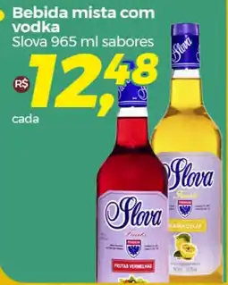 Frangolândia Bebida mista com vodka Slova 965 ml sabores oferta