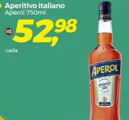 Frangolândia Aperitivo italiano Aperol 750ml oferta