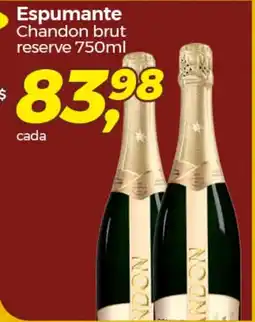 Frangolândia Espumante Chandon brut reserve 750ml oferta