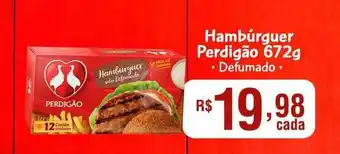 Bahamas Supermercados Hambúrguer Perdigão 672g oferta