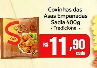 Coxinhas Das Asas Empanadas Sadia 400g