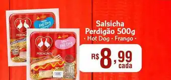 Bahamas Supermercados Salsicha Perdigão 500g oferta