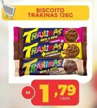 Biscoito Trakinas 126g