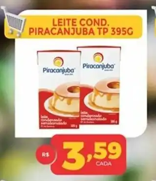 Supermercados Santa Helena Leite Cond. Piracanjuba TP 395g oferta