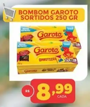 Bombom Garoto Sortidos 250g