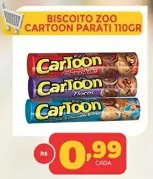 Supermercados Santa Helena Biscoito Zoo Cartoon Pirati 110g oferta