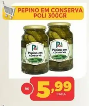 Pepino em conserva Poli 300g