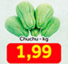 Shibata Supermercados Chuchu 1kg oferta