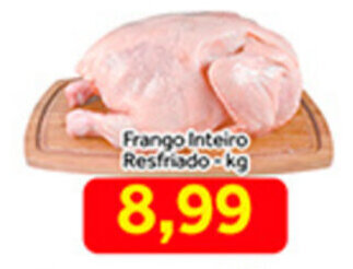 Shibata Supermercados Frango Inteiro Resfriado 1kg oferta